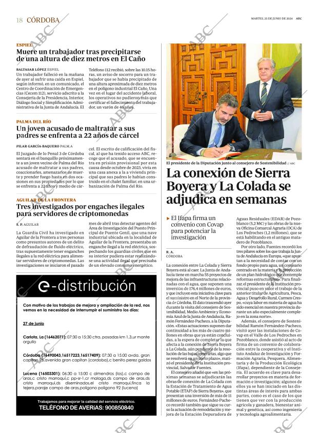 ABC CORDOBA 25-06-2024 página 18