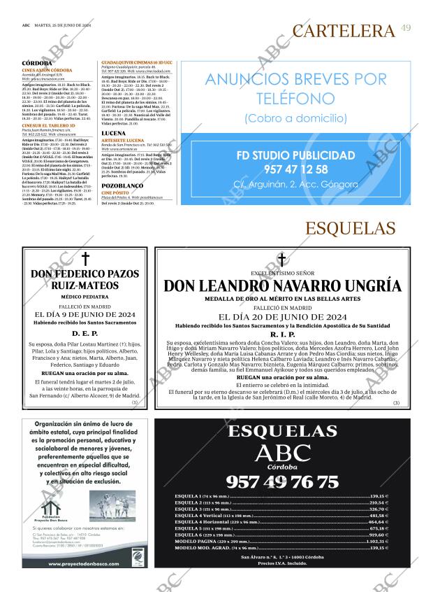 ABC CORDOBA 25-06-2024 página 49