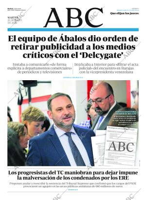 ABC MADRID 25-06-2024 página 1