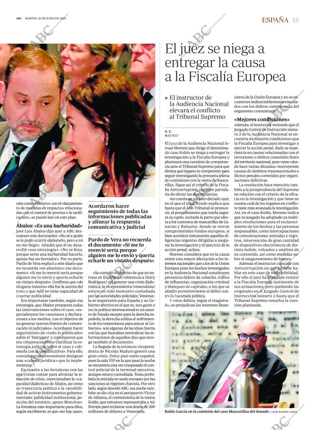 ABC MADRID 25-06-2024 página 15