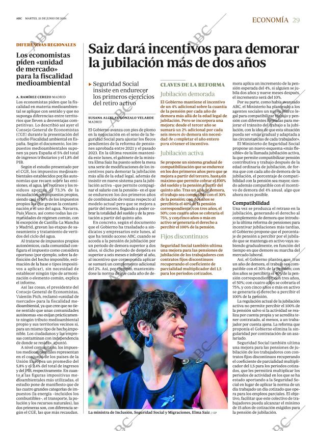 ABC MADRID 25-06-2024 página 29