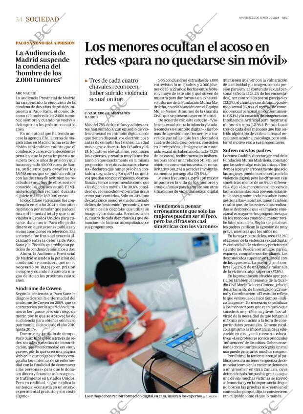 ABC MADRID 25-06-2024 página 34