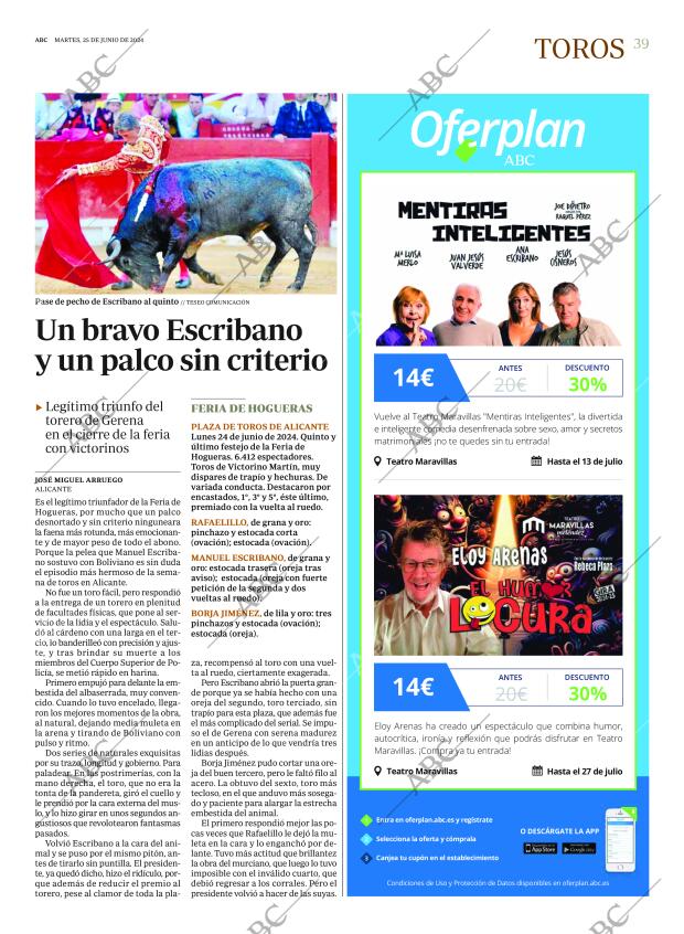 ABC MADRID 25-06-2024 página 39