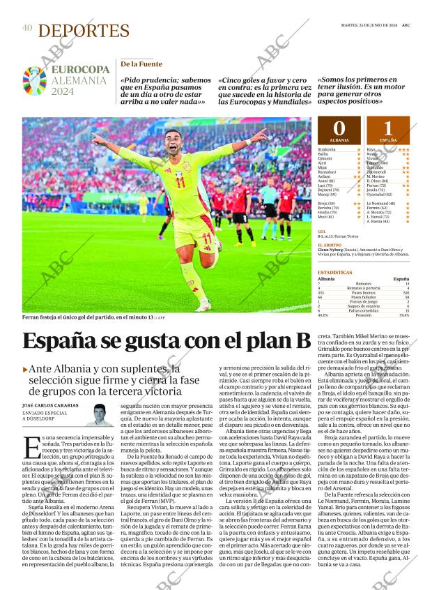 ABC MADRID 25-06-2024 página 40