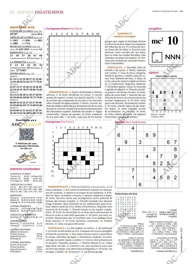 ABC MADRID 25-06-2024 página 54