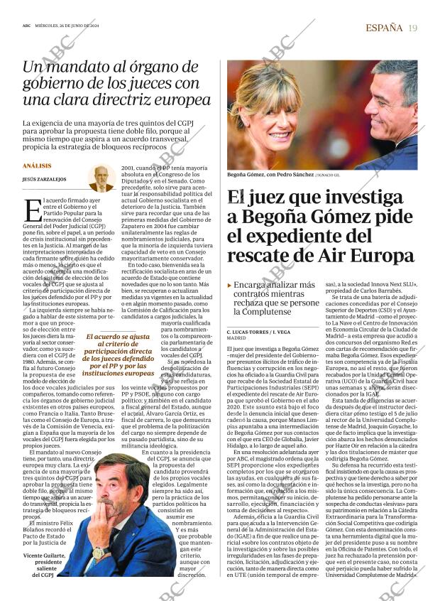 ABC MADRID 26-06-2024 página 19
