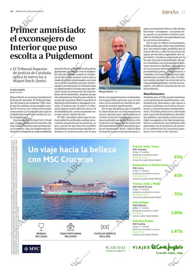 ABC MADRID 26-06-2024 página 21