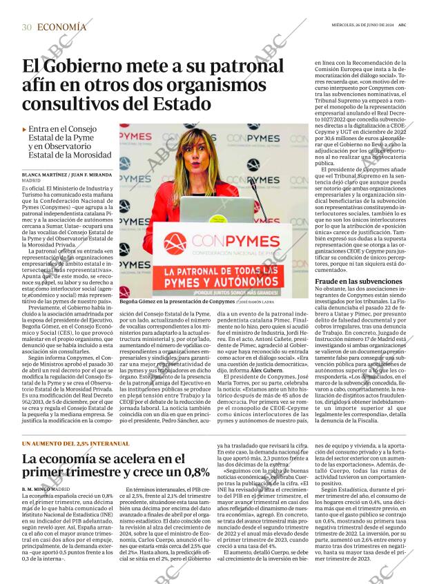 ABC MADRID 26-06-2024 página 30