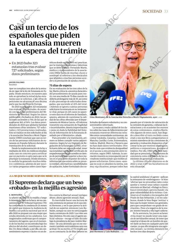 ABC MADRID 26-06-2024 página 33