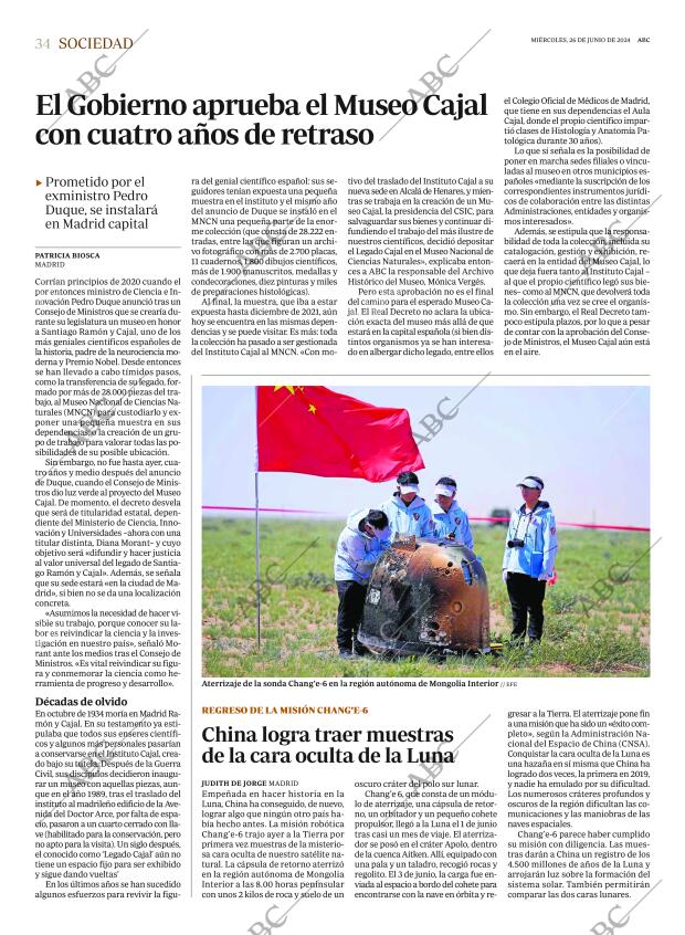 ABC MADRID 26-06-2024 página 34