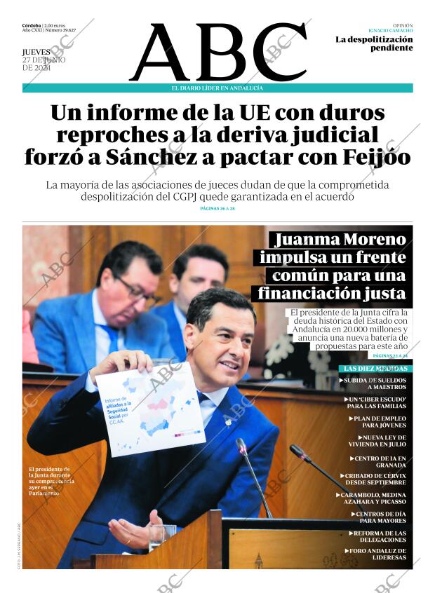 ABC CORDOBA 27-06-2024 página 1