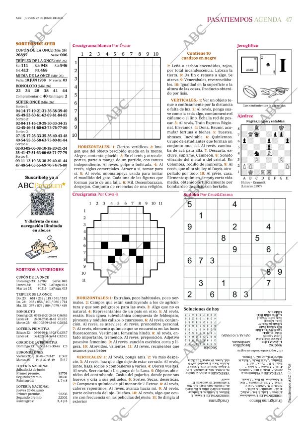 ABC MADRID 27-06-2024 página 47