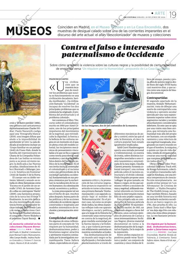 CULTURAL MADRID 29-06-2024 página 19