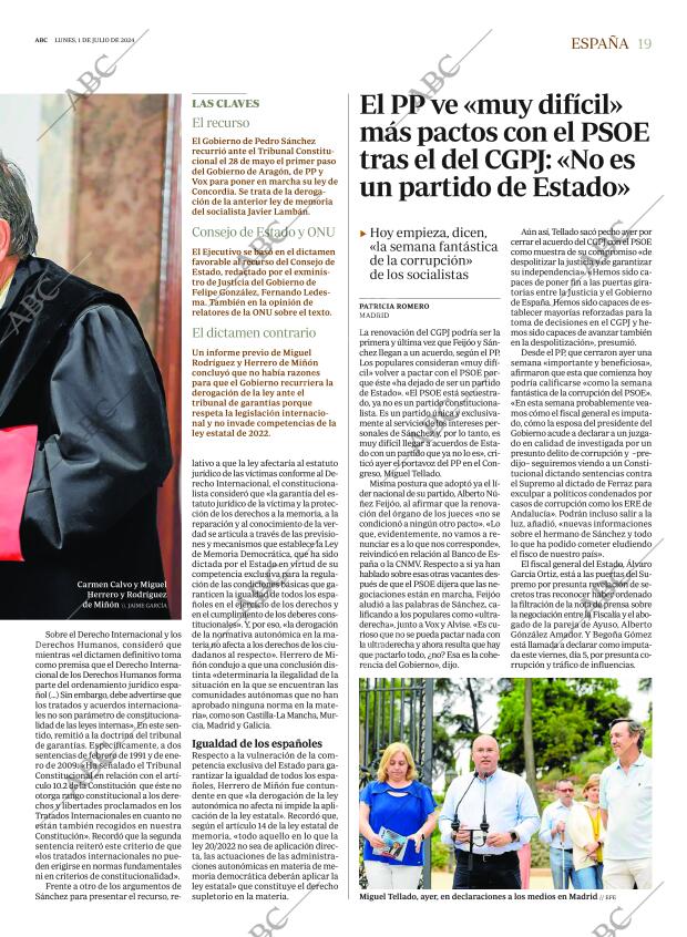 ABC MADRID 01-07-2024 página 19
