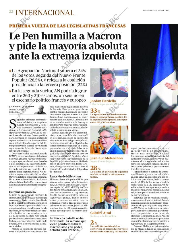 ABC MADRID 01-07-2024 página 22