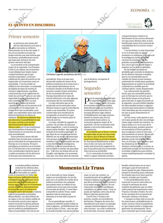 ABC MADRID 01-07-2024 página 31