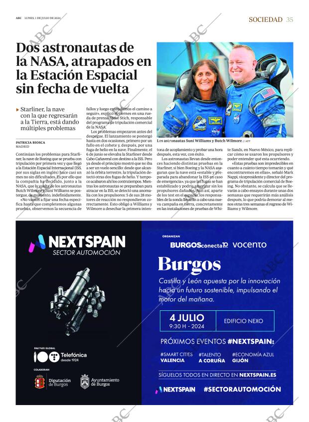 ABC MADRID 01-07-2024 página 35