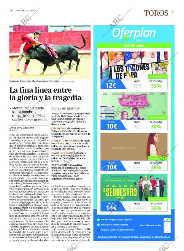 ABC MADRID 01-07-2024 página 41