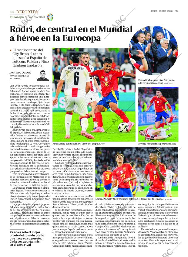 ABC MADRID 01-07-2024 página 44