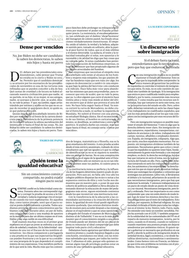 ABC MADRID 01-07-2024 página 7