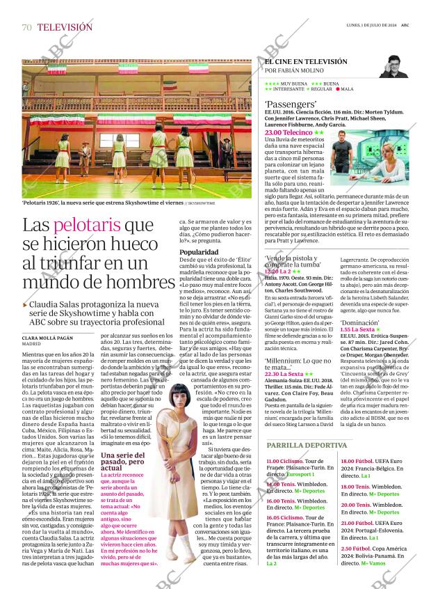 ABC MADRID 01-07-2024 página 70