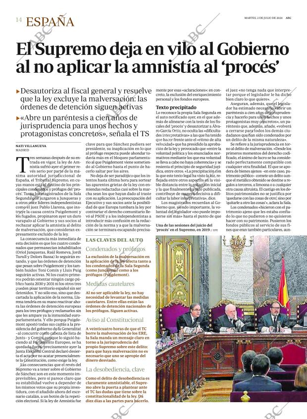 ABC MADRID 02-07-2024 página 14