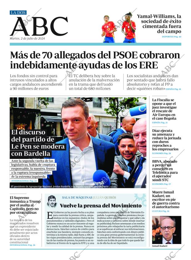ABC MADRID 02-07-2024 página 2