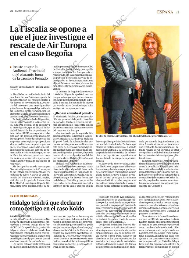 ABC MADRID 02-07-2024 página 21