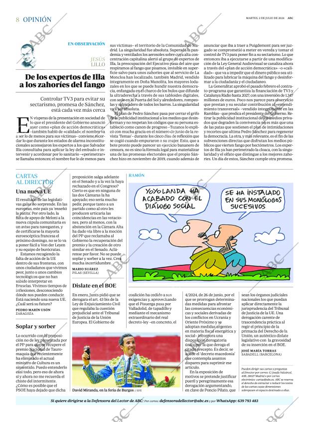 ABC MADRID 02-07-2024 página 8