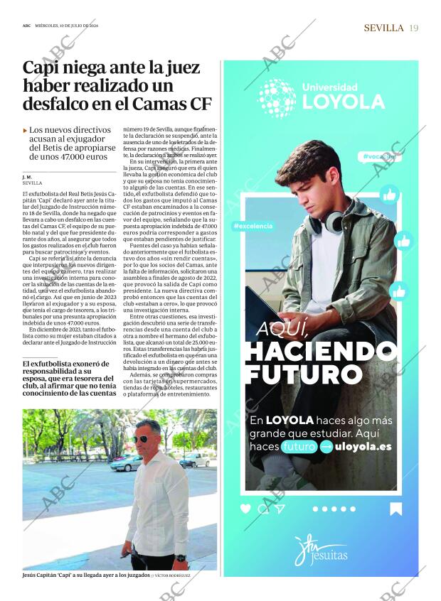 ABC SEVILLA 10-07-2024 página 19