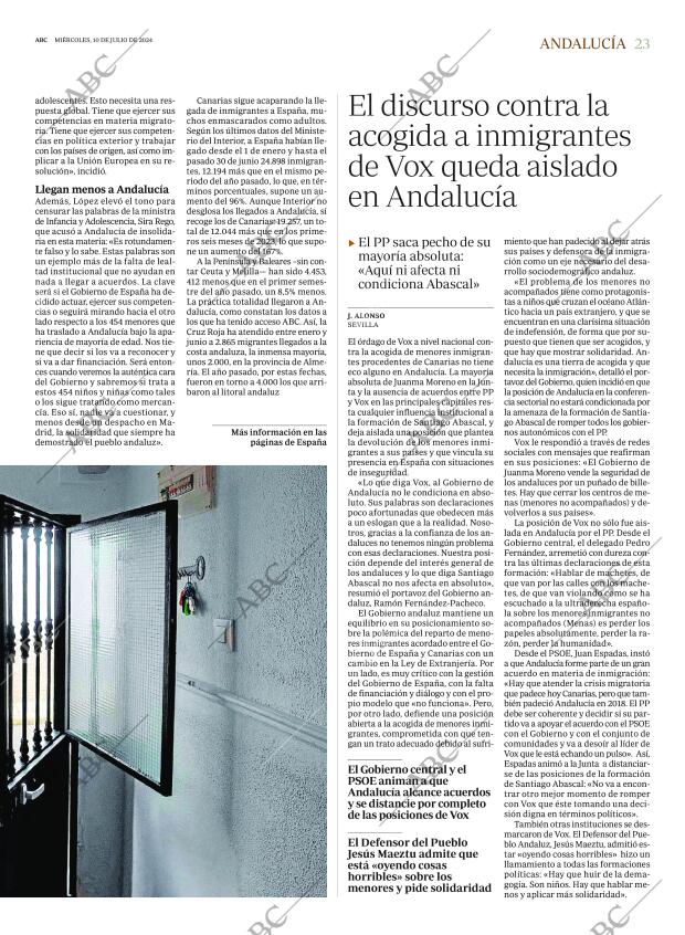 ABC SEVILLA 10-07-2024 página 23
