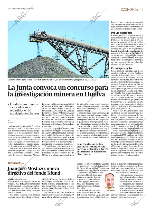 ABC SEVILLA 10-07-2024 página 43