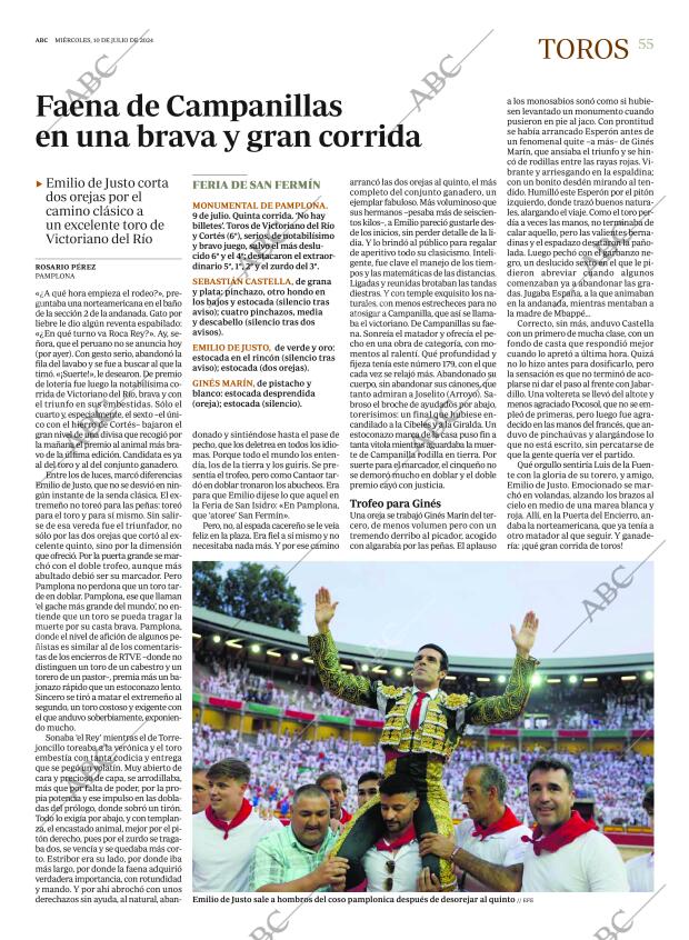 ABC SEVILLA 10-07-2024 página 55