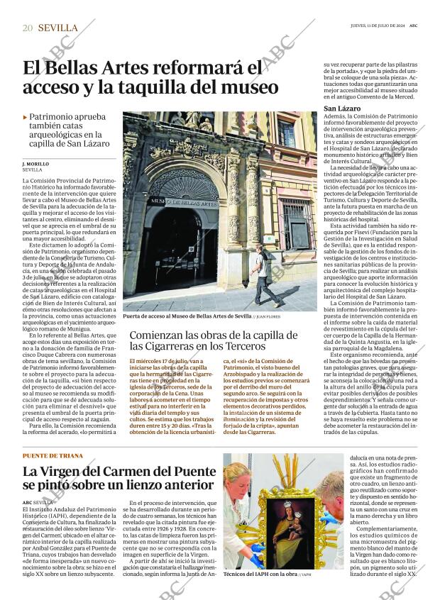 ABC SEVILLA 11-07-2024 página 20