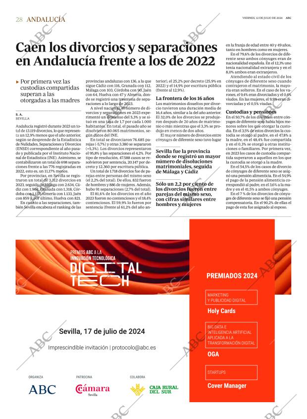 ABC SEVILLA 12-07-2024 página 28