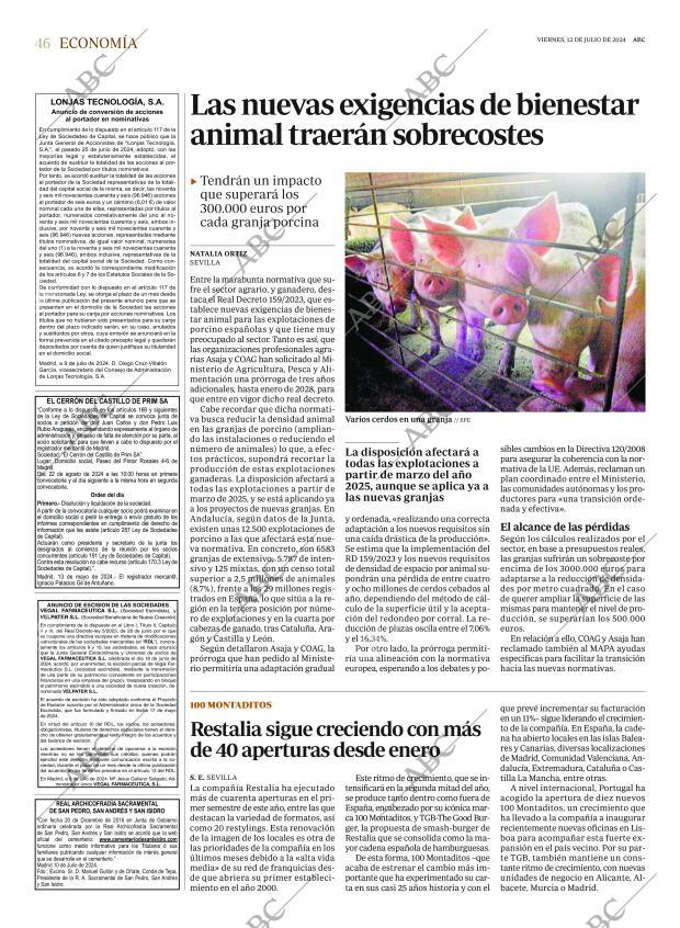 ABC SEVILLA 12-07-2024 página 46
