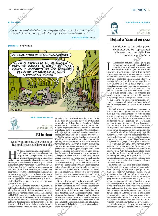 ABC SEVILLA 12-07-2024 página 5