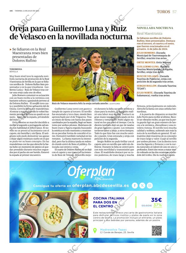 ABC SEVILLA 12-07-2024 página 57