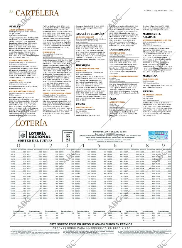 ABC SEVILLA 12-07-2024 página 58