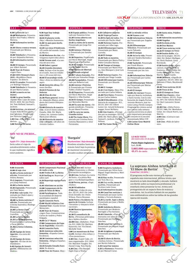 ABC SEVILLA 12-07-2024 página 71