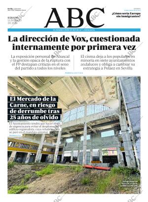 ABC SEVILLA 13-07-2024 página 1