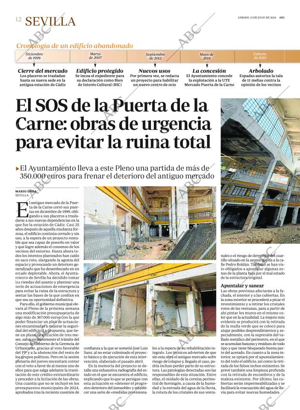 ABC SEVILLA 13-07-2024 página 12