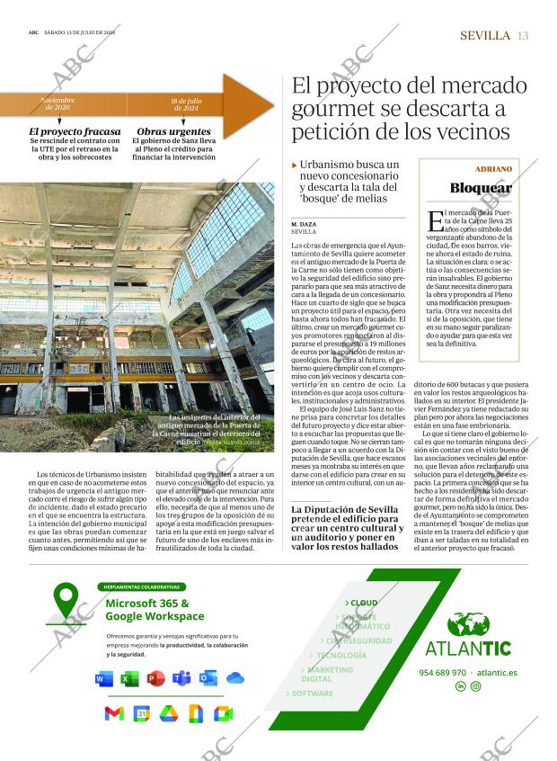 ABC SEVILLA 13-07-2024 página 13