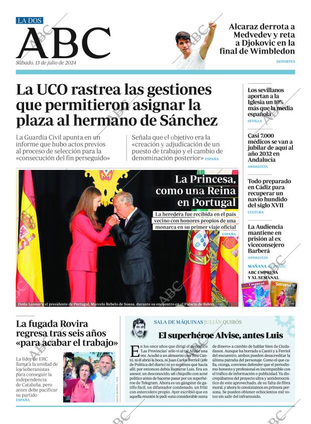 ABC SEVILLA 13-07-2024 página 2