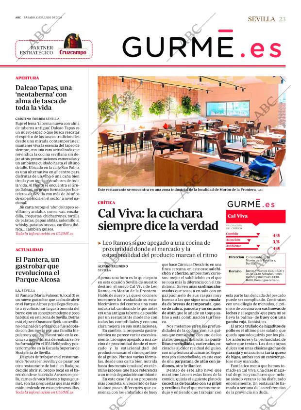 ABC SEVILLA 13-07-2024 página 23