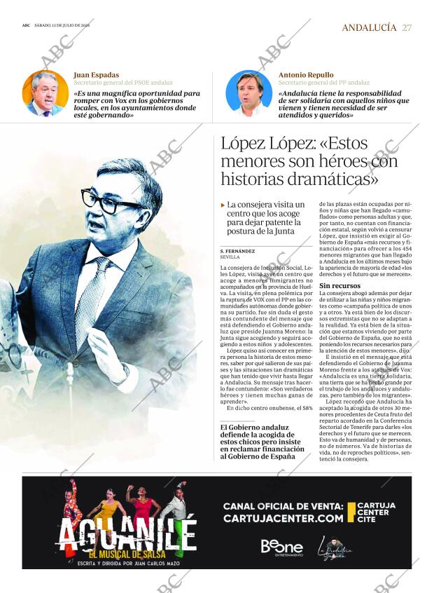 ABC SEVILLA 13-07-2024 página 27
