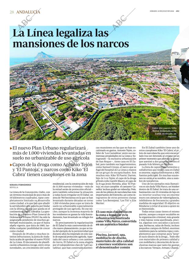 ABC SEVILLA 13-07-2024 página 28