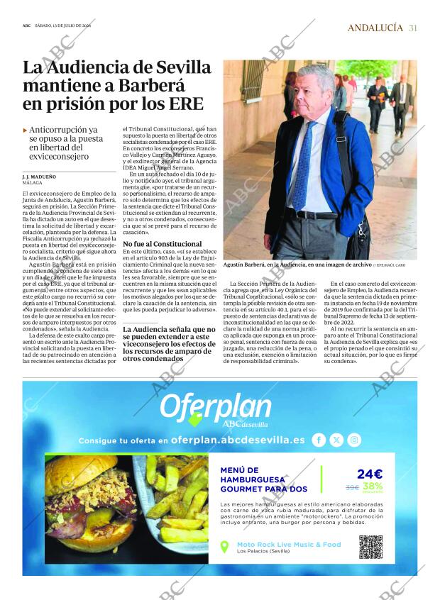 ABC SEVILLA 13-07-2024 página 31
