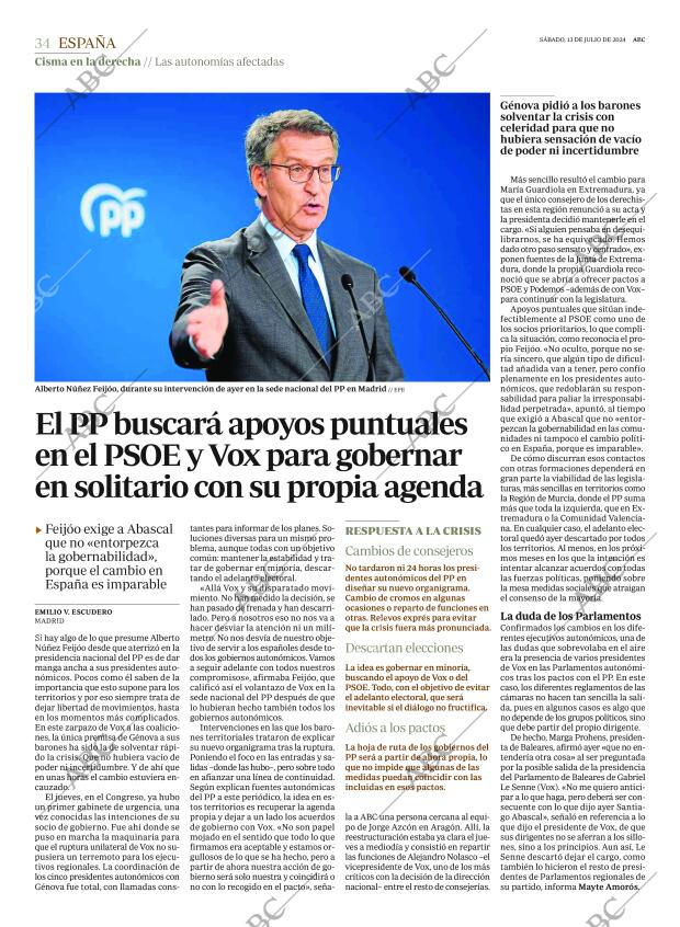 ABC SEVILLA 13-07-2024 página 34