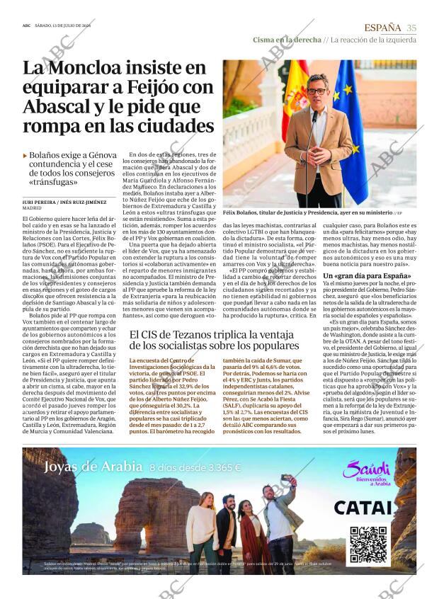 ABC SEVILLA 13-07-2024 página 35